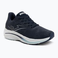 Buty dobiegania damskie Joma Argon Lady. Niebieskie buty do biegania Joma, bez wzorów, z gumy, bez zapięcia, do biegania. Za 209.99 zł.