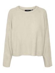 Vero Moda Sweter w kolorze beżowym rozmiar: L. Brązowe swetry Vero Moda, l, bez wzorów, bez ramiączek. Za 43.88 zł.