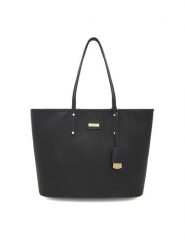 QUAZI Torebka MQS-B-001-05 Czarny. Czarne shopper bag QUAZI, bez wzorów, ze skóry, bez dodatków. Za 219.99 zł.