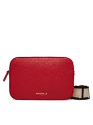 Coccinelle Torebka MN5 Tebe E5 E5 MN5 55 I1 01 Czerwony. Czerwone listonoszki Coccinelle, bez wzorów, ze skóry, bez dodatków. Za 759.99 zł.