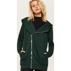 Długa bluza z kapturem - Khaki. Bluzy marki House. W wyprzedaży za 39.99 zł.