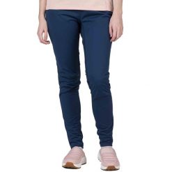 Spodnie narciarskie dla kobiet Rossignol Poursuite. Niebieskie spodnie narciarskie Rossignol, bez wzorów, do biegania. Za 610.00 zł.