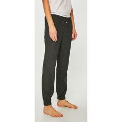 Calvin Klein Underwear - Spodnie piżamowe. Szare piżamy marki Calvin Klein Underwear, z bawełny. Za 179.90 zł.