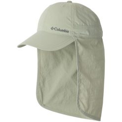 Czapka z daszkiem dla dorosłych Schooner Bank II Cap. Zielone czapki z daszkiem Columbia, bez wzorów, z nylonu, sportowe. Za 119.99 zł.