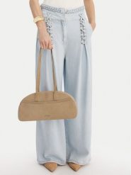 GINO ROSSI Torebka EO-LA224-19327-2 Beżowy. Brązowe torebki klasyczne Gino Rossi, bez wzorów, ze skóry, bez dodatków. Za 399.99 zł.