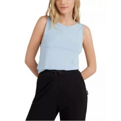 Damska koszulka sportowa O'Neill Yoga Flow Singlet. Czarne t-shirty sportowe O'Neill, m, bez wzorów, z materiału, bez ramiączek. Za 179.00 zł.