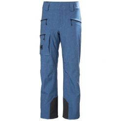 Spodnie narciarskie dla kobiet Helly Hansen Powderqueen. Niebieskie spodnie narciarskie Helly Hansen, bez wzorów, narciarskie. W wyprzedaży za 932.50 zł.