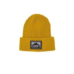 Czapka zimowa Colourwear Bonk Badge. Żółte czapki zimowe Colourwear, bez wzorów, sportowe. Za 129.99 zł.