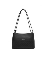 Calvin Klein Torebka Ck Mixmedia Convertible Bag_Mono K60K613170 Czarny. Czarne torebki klasyczne Calvin Klein, bez wzorów, ze skóry, bez dodatków. Za 219.99 zł.
