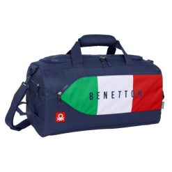 Torba sportowa Benetton Flag Granatowy. Niebieskie torby sportowe Benetton, bez wzorów. Za 227.15 zł.