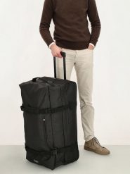 Beagles Torba podróżna w kolorze czarnym - 76 x 36 x 24 cm rozmiar: onesize. Czarne torby podróżne Beagles, bez wzorów, z materiału. Za 254.74 zł.