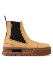 Puma Sztyblety Mayze Chelsea Suede Wn's 382829 04 Żółty. Żółte botki Puma, bez wzorów, ze skóry, bez obcasa, na płaskiej podeszwie, bez zapięcia. Za 269.99 zł.