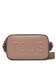TOUS Torebka La Rue New 395910092 Różowy. Czerwone listonoszki tous, bez wzorów, ze skóry, bez dodatków. Za 589.99 zł.