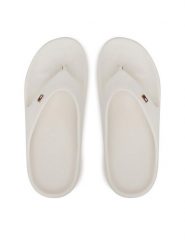 Tommy Hilfiger Japonki Th Comfort Beach Sandal FW0FW08522 Biały. Białe japonki Tommy Hilfiger, bez wzorów, z tworzywa sztucznego. Za 199.99 zł.