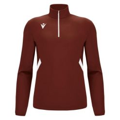 Bluza rozpinana 1/4 Macron Piave. Białe bluzy bez kaptura Macron, na zimę, bez wzorów, bez kaptura, na fitness i siłownię. Za 223.50 zł.