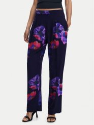 Desigual Spodnie materiałowe 25SWPWX5 Czarny Relaxed Fit. Czarne spodnie materiałowe Desigual, bez wzorów, z materiału. Za 269.99 zł.