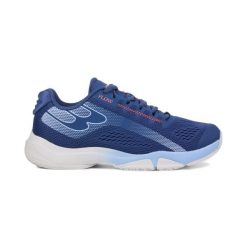 Damskie buty do padla Bullpadel. Niebieskie buty treningowe bullpadel, bez wzorów, z materiału, bez zapięcia. Za 433.30 zł.