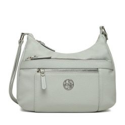 Torebka Lasocki. Szare listonoszki Lasocki, bez wzorów, bez dodatków. Za 149.99 zł.