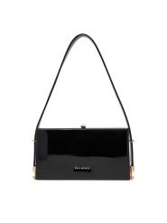 Eva Minge Torebka EO-AVAH-LA482-6340 Czarny. Czarne kopertówki Eva Minge, bez wzorów, z materiału, wizytowe, bez dodatków. Za 199.99 zł.