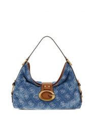 Guess Torebka 182792 Niebieski. Niebieskie listonoszki Guess, z aplikacjami, bez dodatków. Za 674.99 zł.