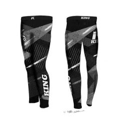 Szorty do boksu tajskiego King Pro Boxing KPB Shadow. Czarne szorty sportowe KING PRO BOXING, bez wzorów, z materiału, do biegania. Za 298.50 zł.