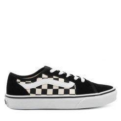 Tenisówki Vans. Czarne trampki Vans, bez wzorów, bez zapięcia. Za 199.99 zł.