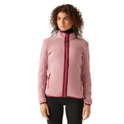 Damska Bluza Polarowa Elzie Z Pełnym Zamkiem Błyskawicznym. Czerwone bluzy z kapturem Regatta, na zimę, s, bez wzorów, z materiału, bez kaptura, trekkingowe. Za 60.99 zł.