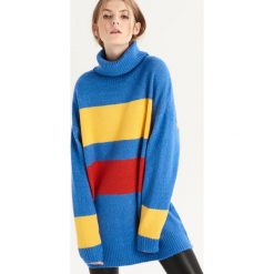 Sweter w kolorowe paski - Wielobarwn. Swetry marki Sinsay. W wyprzedaży za 29.99 zł.