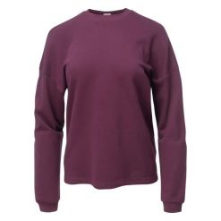 Bluza damska Martes Kavi. Fioletowe bluzy bez kaptura MARTES, m, bez wzorów, z bawełny, bez kaptura, do biegania. Za 118.54 zł.