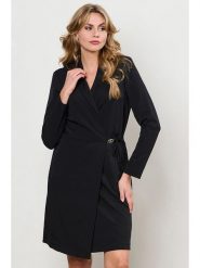 &Co Woman Sukienka "Paulina" w kolorze czarnym rozmiar: XL. Czarne sukienki &Co Woman, xl, bez wzorów, bez kołnierzyka, bez ramiączek, midi. Za 333.03 zł.