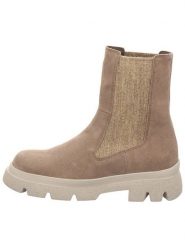 Think! Skórzane sztyblety "Kangae" w kolorze beżowym rozmiar: 40,5. Brązowe buty sportowe lifestyle Think!, bez wzorów, sportowe, bez zapięcia. Za 289.20 zł.