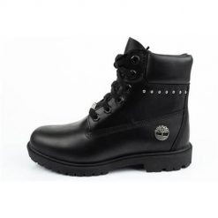 Buty do chodzenia damskie Timberland 6IN Hert BT Cupsole. Czarne trekkingi Timberland, bez wzorów, z materiału, za kostkę, bez zapięcia, trekkingowe, primaloft. Za 764.00 zł.
