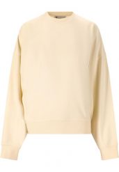 Bluza damska Athlecia Crecy. Białe bluzy bez kaptura Athlecia, bez wzorów, z bawełny, bez kaptura, na fitness i siłownię. Za 160.50 zł.