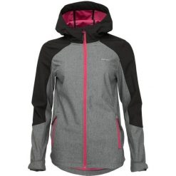 Damska kurtka softshell LOAP Ladana, S. Czarne kurtki przejściowe sportowe LOOP, s, bez wzorów, z softshellu, trekkingowe. Za 200.09 zł.