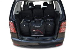 Torby Do Bagażnika Vw Touran 2003-2015 4Szt Kjust. Czarne torby podróżne KJUST, bez wzorów, z kauczuku. Za 1,339.00 zł.