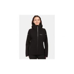 Damska kurtka wodoodporna Kilpi HURRICANE-W. Czarne kurtki do biegania Kilpi, bez wzorów, bez kaptura, do biegania. Za 912.63 zł.