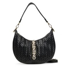 Torebka Valentino. Czarne torebki klasyczne Valentino, bez wzorów, klasyczne, bez dodatków. Za 489.99 zł.