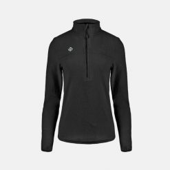Izas Damska bluza sportowa Sutton W Half-Zip, podnieś swój styl i wydajność. Czarne bluzy bez kaptura IZAS, m, bez wzorów, z polaru, bez kaptura, trekkingowe. W wyprzedaży za 113.00 zł.