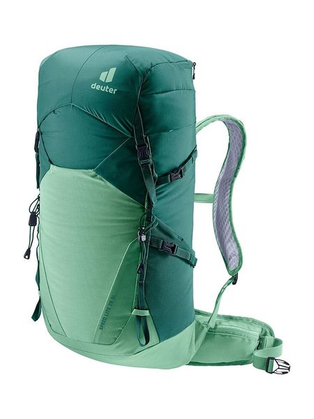 Deuter Plecak turystyczny "Speed Lite 28 SL" w kolorze zielonym - 28 x 61 x 20 cm rozmiar: onesize. Zielone plecaki Deuter, bez wzorów, z materiału, na ramię, bez dodatków. Za 372.47 zł.