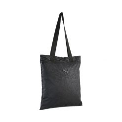 Torba typu tote Pop PUMA Black Script Aop. Czarne torby sportowe Puma, bez wzorów. Za 89.00 zł.