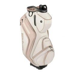 Torba na wózek golfowy Wilson Golf Aurora. Białe swetry Wilson, bez wzorów, z materiału, eleganckie, bez ramiączek. Za 1,121.65 zł.