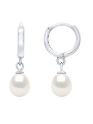 Mitzuko Srebrne kolczyki z perłami rozmiar: onesize. Szare kolczyki Mitzuko, z perłą, srebrne. Za 217.99 zł.