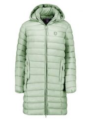 Canadian Peak Płaszcz pikowany "Akitaleak" w kolorze miętowym rozmiar: XL. Zielone płaszcze Canadian Peak, xl, bez wzorów, bez kaptura. Za 154.07 zł.