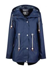 Geographical Norway Parka "Briato" w kolorze granatowym rozmiar: L. Niebieskie płaszcze Geographical Norway, l, bez wzorów, bez kaptura. Za 202.03 zł.
