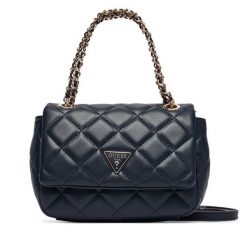 Torebka Guess. Niebieskie torebki klasyczne Guess, z aplikacjami, klasyczne, bez dodatków. Za 494.99 zł.