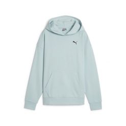 Bluza sportowa damska Puma Better Essentials. Niebieskie bluzy bez kaptura Puma, na zimę, l, bez wzorów, z materiału, bez kaptura. Za 326.00 zł.