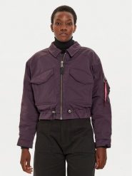Alpha Industries Kurtka przejściowa 148011 Fioletowy Regular Fit. Fioletowe kurtki Alpha Industries, s, bez wzorów, z syntetyku, bez kaptura. Za 399.99 zł.