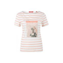 S.Oliver T-Shirt Damski 34 Kremowy. T-shirty marki S.Oliver. W wyprzedaży za 59.00 zł.