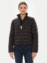 Tommy Jeans Kurtka puchowa DW0DW17746 Czarny Regular Fit. Czarne kurtki Tommy Jeans, s, bez wzorów, z jeansu, bez kaptura. Za 379.99 zł.