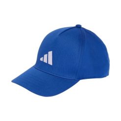 Czapka z daszkiem adidas Baseball. Niebieskie czapki z daszkiem adidas, na jesień, bez wzorów, z bawełny. Za 58.99 zł.
